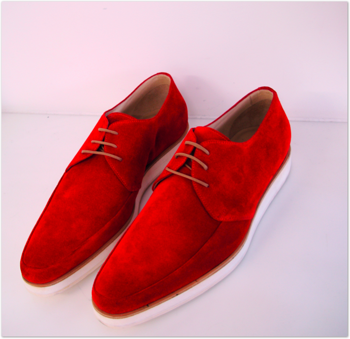 clark red shoes